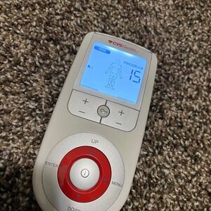 CVS Health EM44 TENS Unit EMS Massager Pain Relief Device‎ remote Model 459974
